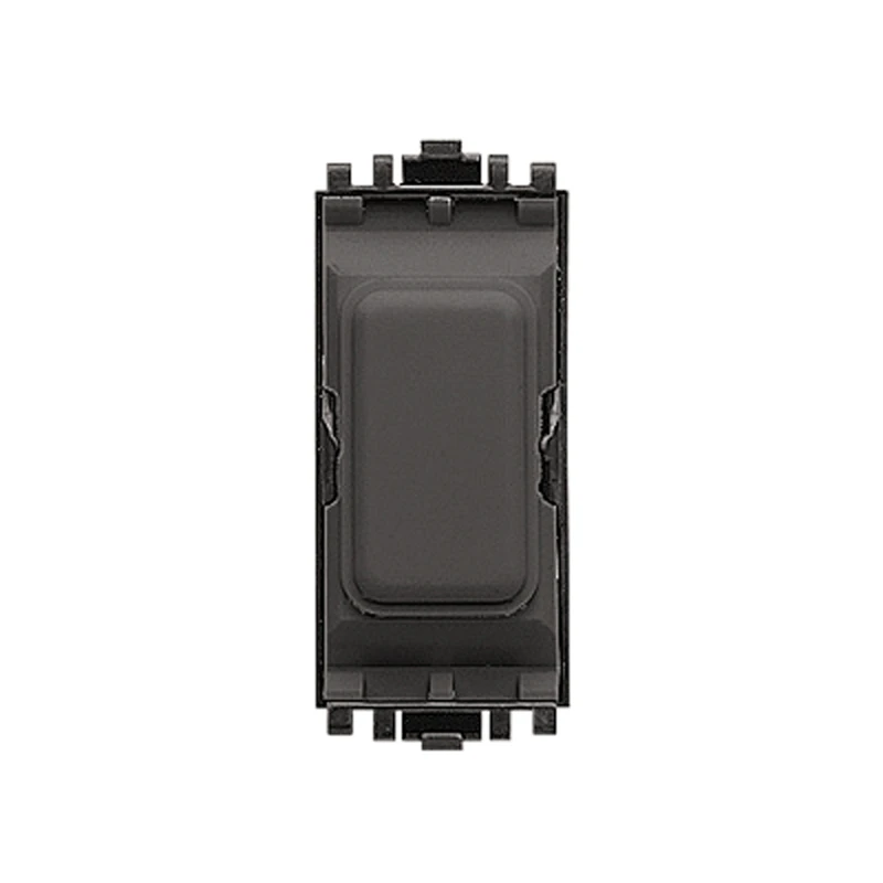 Insert 1 Module Blank Black