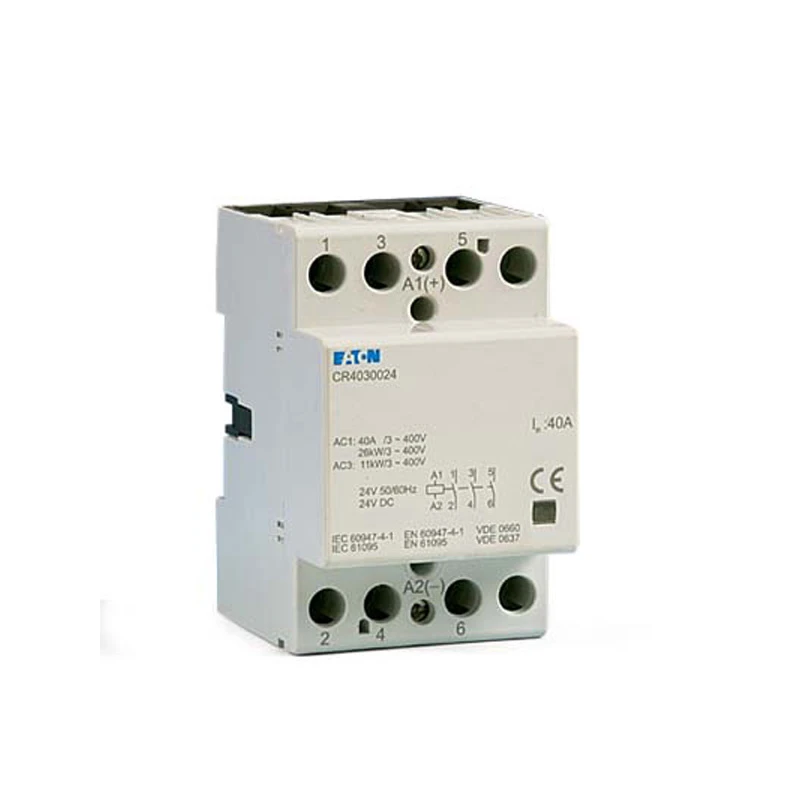 Contactor Modular 4 Normally Open 40A 230V AC/DC