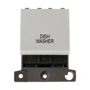 Switch DP 2 Module 20A Click White Dishwasher