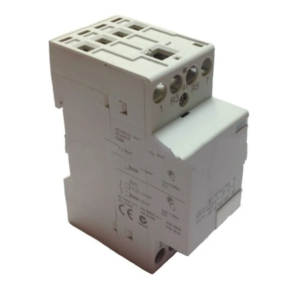 Installation Contactor 25A 230V AC 2NO+2NC