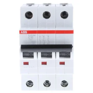 ABB S203M-C16 Miniature Circuit Breaker - 3P - C - 16 A