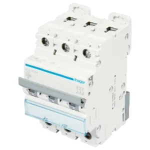 Hager MCB Triple Pole Type C 10A 10kA 3 Module