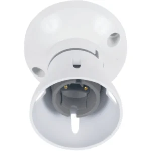 Batten Lamp Holder Safety BC Strut 3 Term White Home Office Shi