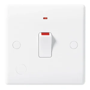 Switch Double Pole Neon & Flex Outlet 20A