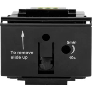 Antique Brass Unfurnished Front Plate 8 Apertures