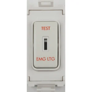 Ultimate Grid System Screwless Front Plate 3-Gang 88 x 88mm White