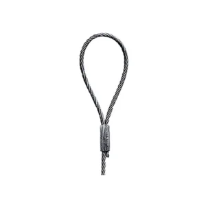 Hanger 3m Wire Rope+NO 2 10-45Kg Loop End for Cable Tray [Pack=10]