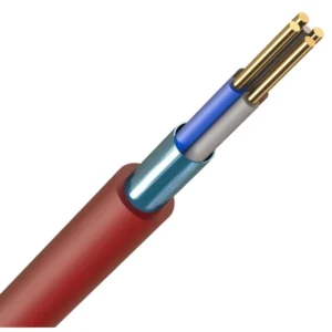 FPPLUS4C 1.5mm² Red Fire Performance Soft Skin Enhanced Cable 4-Core