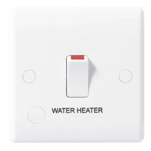 20A - Marked Water Heater With Flex Outlet Double Pole Switch