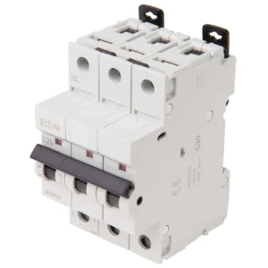 Eaton MCB Triple Pole Type C 20A 10kA