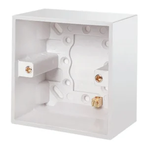 Click Polar Pattress 1 Gang 47mm White