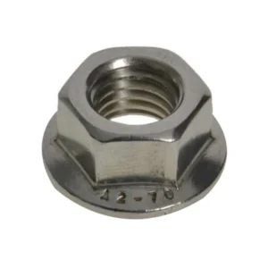 Valk Stainless Steel Flanged Nut M8 With Serration