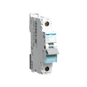Hager MCB Single Pole Type D 16A 10kA 1 Module