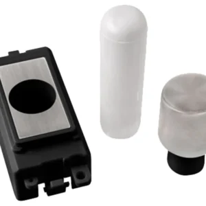 Click Gridpro Stainless Steel 1 Module Dimmer Mounting Kit