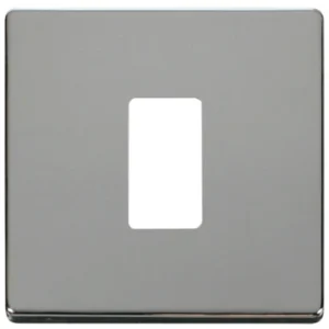 Front Plate Definity 1 Gang Polished Chrome