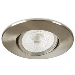 Downlight H4 Lite 3000K Adjustable 4.4W Brushed Steel