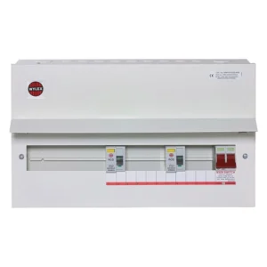 Wylex 15 Way High Integrity Consumer Unit 100A Main Switch, 80A 30mA RCDs, Flexible Configuration