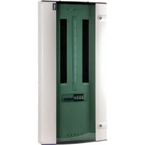 125A 12 Way TPN Board with 4 pole SD & Type II SPD Glazed