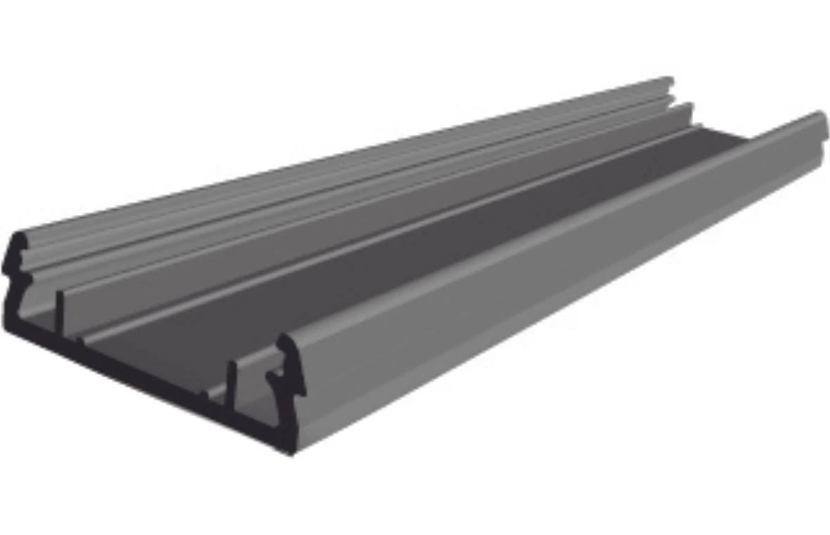 17 X 1000mm Grey PVC Mounting Rail For Mg-Tap - Image 3