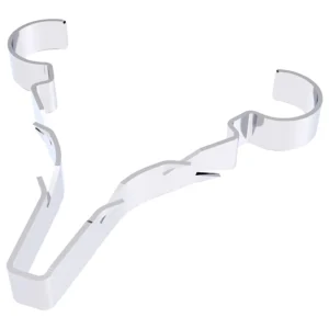 Clip Safe-D Cable Stag Clip Fire Rated Single 6-8mm Galvanised (pack of 100)