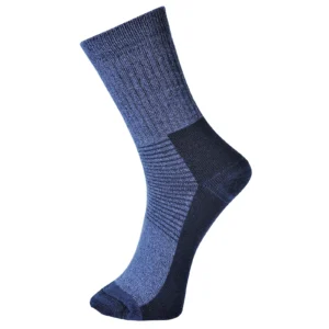 Portwest SK11 Size 6 To 9 Blue Thermal Socks