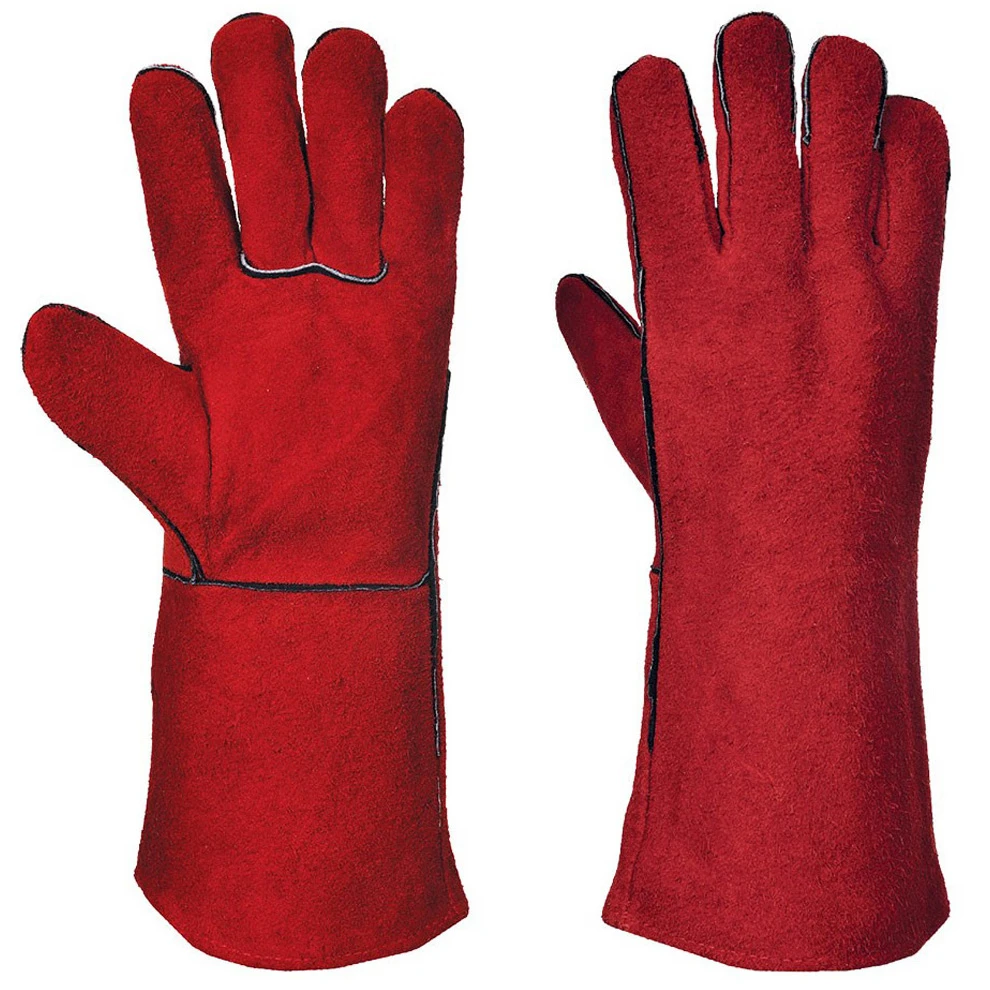 Welders Gauntlet Red Size XL