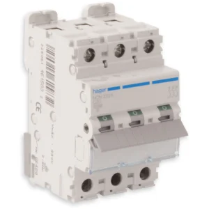 Hager MCB TP Type C 3 Module 20A 10kA NCN320A
