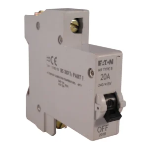 Eaton MCB 20A Type B Single Pole