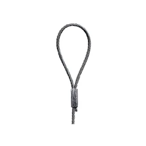 Hanger 1m Wire Rope+NO 1 0-10Kg Loop End for Cable Tray [Pack=10]