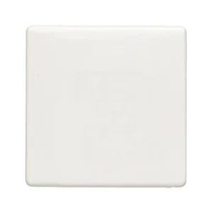MK Blanking Plate 1 Gang 86 x 86mm White
