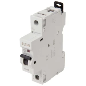 Eaton MCB Single Pole Type B 20A 10kA