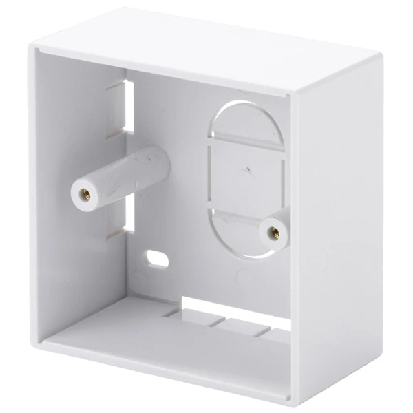 Box Socket Mounting 1 Gang 50mm White