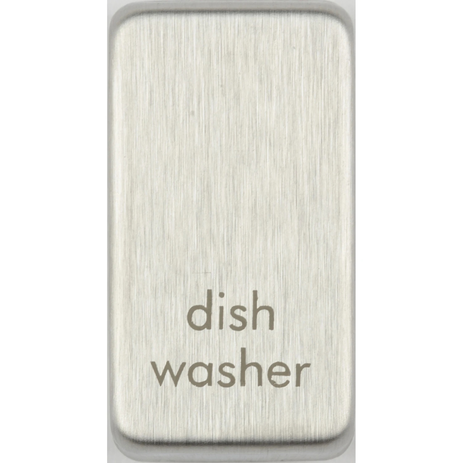 Ultimate Grid System Rocker Cover Plate 1-Module Dish Washer Marking - Image 2