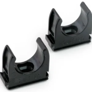 25mm Black PVC Clip