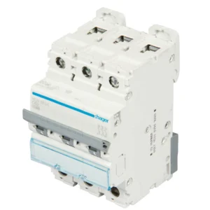 Hager MCB TP Type C 3 Module 63A 10kA