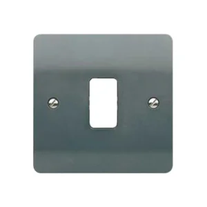 MK Grid Front Plate 1 Module 86 x 86mm Graphite