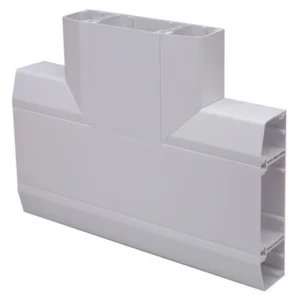 Tee Flat 170 x 50mm White for Dado Trunking