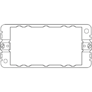 Frame 3 Module Grid Mounting Aluminium