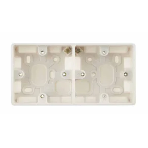 Pattress Box Dual Surface 37mm