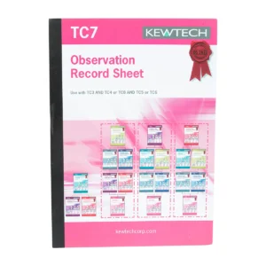 Kewtech TC7 Observation Record Sheet