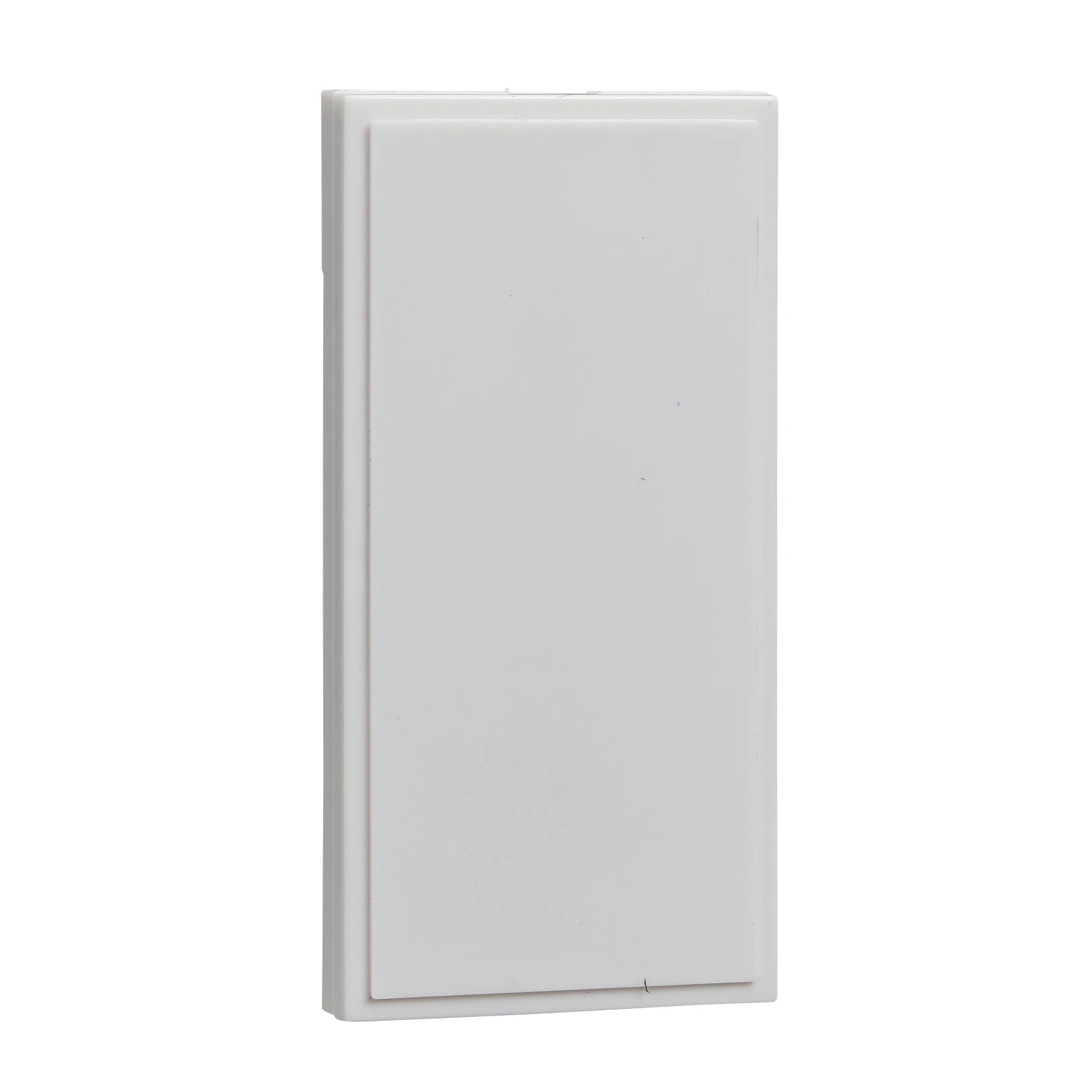 Ultimate Slimline Euro Blank Module 1-Gang 1-Module White