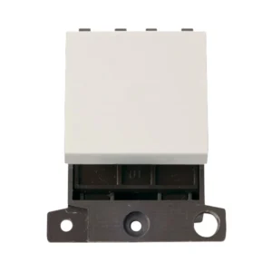 Switch 2 Way Module 20A Polar White
