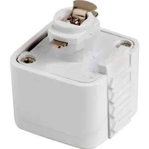White Injection Moulded Plastic Adaptor