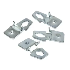 nVent Hoffman Bracket Wall Mounted 3mm Zinc Plated Steel (SET4)
