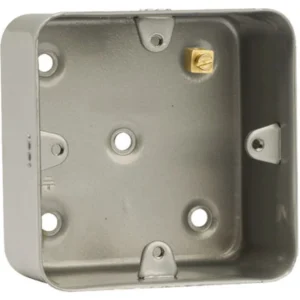 Box 1 Gang 40mm Metalclad