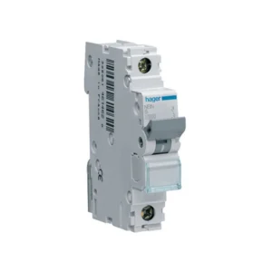 Hager MCB Single Pole Type D 32A 10kA 1 Module