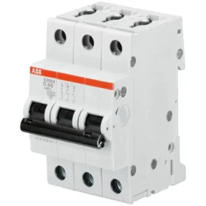 ABB S203M-B10 Miniature Circuit Breaker - 3P - B - 10 A