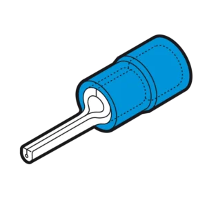 1.5mm²-2.5mm² pin terminal 12mm blue