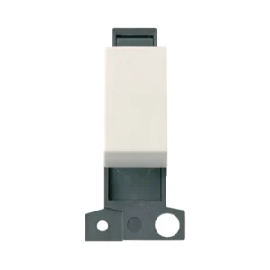 Click MiniGrid Switch 3 Position Retractive Module 10A Polar White