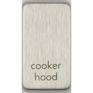 Ultimate Grid System Rocker Cover Plate 1-Module Cooker Hood Marking